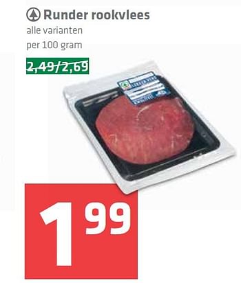 Aanbiedingen Runder rookvlees - Spar - Geldig van 10/09/2015 tot 16/09/2015 bij Spar