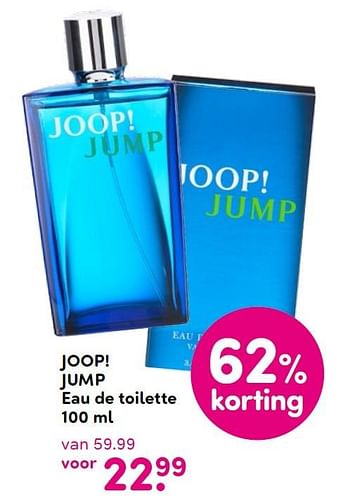 Aanbiedingen Joop! jump eau de toilette - Joop! - Geldig van 30/08/2015 tot 30/09/2015 bij da