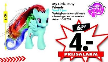 Aanbiedingen My little pony friends - My Little Pony - Geldig van 12/09/2015 tot 27/09/2015 bij Bart Smit