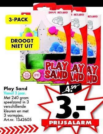 Aanbiedingen Play sand - Huismerk - Bart Smit - Geldig van 12/09/2015 tot 27/09/2015 bij Bart Smit