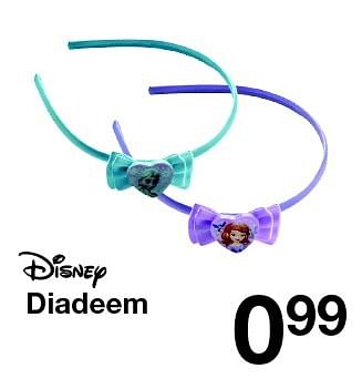 Aanbiedingen Diadeem - Disney - Geldig van 12/09/2015 tot 18/09/2015 bij Zeeman