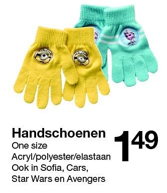 Aanbiedingen Handschoenen - Huismerk - Zeeman  - Geldig van 12/09/2015 tot 18/09/2015 bij Zeeman
