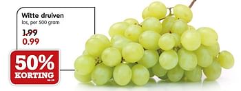 Aanbiedingen Witte druiven - Huismerk - Em-té - Geldig van 13/09/2015 tot 19/09/2015 bij Em-té