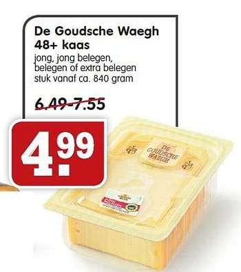 Aanbiedingen De goudsche waegh 48+ kaas - De Goudsche Waegh - Geldig van 13/09/2015 tot 19/09/2015 bij Em-té