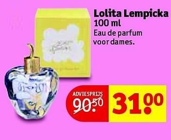 Aanbiedingen Lolita lempicka - Lolita Lempicka - Geldig van 15/09/2015 tot 20/09/2015 bij Kruidvat