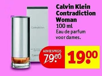 Aanbiedingen Calvin klein contradiction woman - Calvin Klein - Geldig van 15/09/2015 tot 20/09/2015 bij Kruidvat