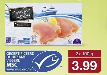 Aanbiedingen Gecertificeerd duurzame visserij msc - Huismerk - Aldi - Geldig van 16/09/2015 tot 22/09/2015 bij Aldi