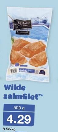 Aanbiedingen Wilde zalmfilet - Huismerk - Aldi - Geldig van 16/09/2015 tot 22/09/2015 bij Aldi