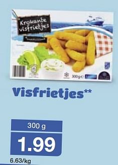 Aanbiedingen Visfrietjes - Huismerk - Aldi - Geldig van 16/09/2015 tot 22/09/2015 bij Aldi