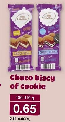 Aanbiedingen Choco biscy of cookie - Huismerk - Aldi - Geldig van 16/09/2015 tot 22/09/2015 bij Aldi