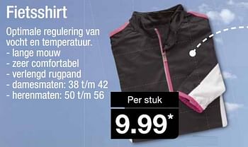 Aanbiedingen Fietsshirt - Huismerk - Aldi - Geldig van 16/09/2015 tot 22/09/2015 bij Aldi