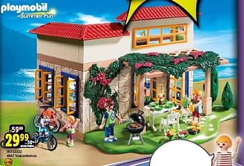Aanbiedingen Vakantiehuis - Playmobil - Geldig van 26/09/2015 tot 11/10/2015 bij ToyChamp