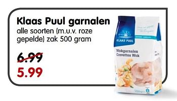 Aanbiedingen Klaas puul garnalen - Klaas Puul - Geldig van 20/09/2015 tot 26/09/2015 bij Em-té