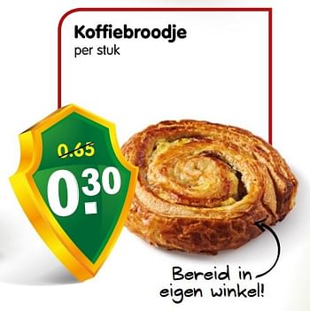 Aanbiedingen Koffiebroodje - Huismerk - Em-té - Geldig van 20/09/2015 tot 26/09/2015 bij Em-té