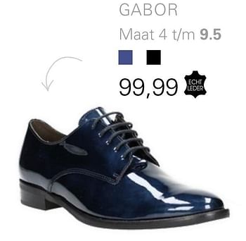 Aanbiedingen Schoenen - Gabor - Geldig van 12/09/2015 tot 27/09/2015 bij Schuurman Schoenen