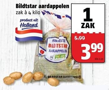 Aanbiedingen Bildtstar aardappelen - Huismerk Poiesz - Geldig van 21/09/2015 tot 27/09/2015 bij Poiesz