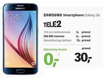 Aanbiedingen Samsung smartphone galaxy s6 - Samsung - Geldig van 18/09/2015 tot 04/10/2015 bij Dixons