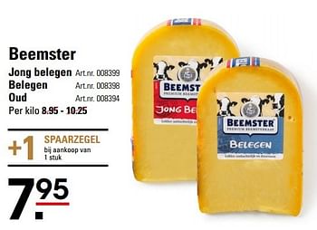 Aanbiedingen Beemster jong belegen - Beemster - Geldig van 17/09/2015 tot 05/10/2015 bij Sligro