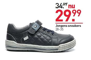 Aanbiedingen Jongens sneakers - Huismerk - Scapino - Geldig van 14/09/2015 tot 27/09/2015 bij Scapino