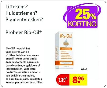 Aanbiedingen Bio-oil  - Bio-Oil - Geldig van 22/09/2015 tot 04/10/2015 bij Kruidvat