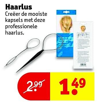 Aanbiedingen Haarlus  - Huismerk - Kruidvat - Geldig van 22/09/2015 tot 04/10/2015 bij Kruidvat