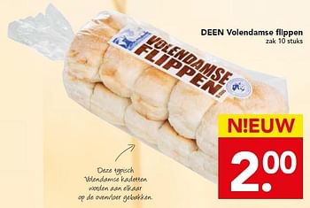 Aanbiedingen Deen volendamse flippen - Huismerk deen supermarkt - Geldig van 27/09/2015 tot 03/10/2015 bij Deen Supermarkten