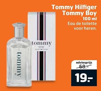 Aanbiedingen Tommy hilfiger tommy boy - Tommy Hilfiger - Geldig van 29/09/2015 tot 04/10/2015 bij Trekpleister