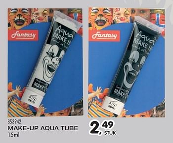 Aanbiedingen Make-up aqua tube - Fantasy - Geldig van 29/09/2015 tot 03/11/2015 bij Supra Bazar