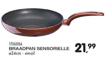 Aanbiedingen Braadpan sensorielle - Tefal - Geldig van 29/09/2015 tot 03/11/2015 bij Supra Bazar