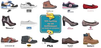 Aanbiedingen 10% korting op uw suprakaart op kledij en schoenen - Huismerk - Supra Bazar - Geldig van 29/09/2015 tot 03/11/2015 bij Supra Bazar