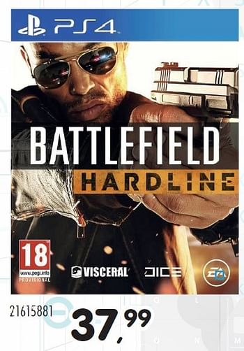 Aanbiedingen Battlefield hardline - Electronic Arts - Geldig van 29/09/2015 tot 03/11/2015 bij Supra Bazar