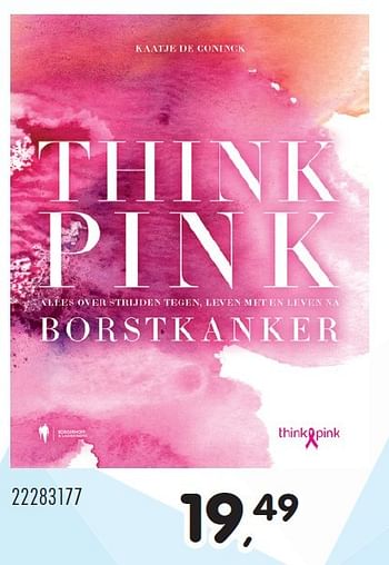 Aanbiedingen Think pink - Huismerk - Supra Bazar - Geldig van 29/09/2015 tot 03/11/2015 bij Supra Bazar