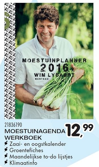 Aanbiedingen Moestuinagenda werkboek - Huismerk - Supra Bazar - Geldig van 29/09/2015 tot 03/11/2015 bij Supra Bazar