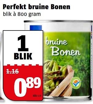 Aanbiedingen Perfekt bruine bonen - Perfekt - Geldig van 28/09/2015 tot 04/10/2015 bij Poiesz