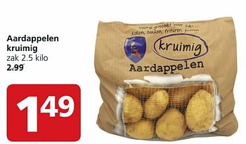 Aanbiedingen Aardappelen kruimig - Huismerk - Jan Linders - Geldig van 28/09/2015 tot 04/10/2015 bij Jan Linders