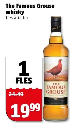 Aanbiedingen The famous grouse whisky - The Famous Grouse - Geldig van 28/09/2015 tot 04/10/2015 bij Poiesz