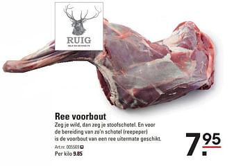 Aanbiedingen Ree voorbout - Ruig - Geldig van 17/09/2015 tot 05/10/2015 bij Sligro