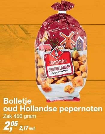 Aanbiedingen Bolletje oud hollandse pepernoten - Bolletje - Geldig van 23/09/2015 tot 06/10/2015 bij Makro