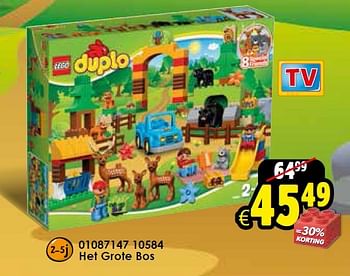 Aanbiedingen 10584 het grote bos - Lego - Geldig van 03/10/2015 tot 18/10/2015 bij ToyChamp