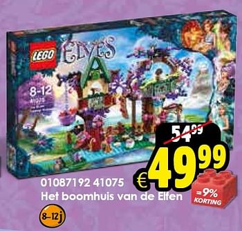 Aanbiedingen 41075 het boomhuis van de elfen - Lego - Geldig van 03/10/2015 tot 18/10/2015 bij ToyChamp
