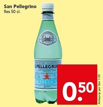 Aanbiedingen San pellegrino - San Pellegrino - Geldig van 04/10/2015 tot 10/10/2015 bij Deen Supermarkten