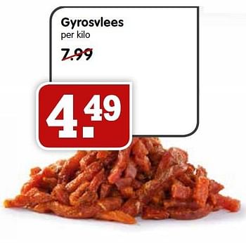 Aanbiedingen Gyrosvlees - Huismerk - Em-té - Geldig van 04/10/2015 tot 10/10/2015 bij Em-té