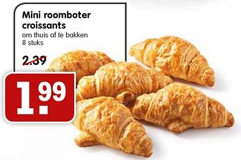 Aanbiedingen Mini roomboter croissants - Huismerk - Em-té - Geldig van 04/10/2015 tot 10/10/2015 bij Em-té