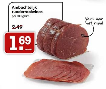 Aanbiedingen Ambachtelijk runderrookvlees - Huismerk - Em-té - Geldig van 04/10/2015 tot 10/10/2015 bij Em-té
