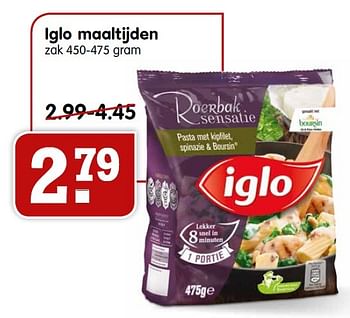 Aanbiedingen Iglo maaltijden - Iglo - Geldig van 04/10/2015 tot 10/10/2015 bij Em-té