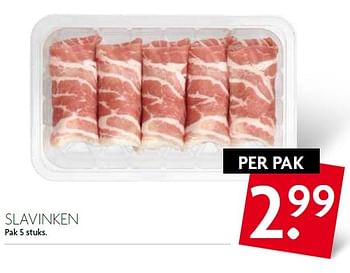 Aanbiedingen Slavinken - Huismerk - Deka Markt - Geldig van 04/10/2015 tot 10/10/2015 bij Deka Markt