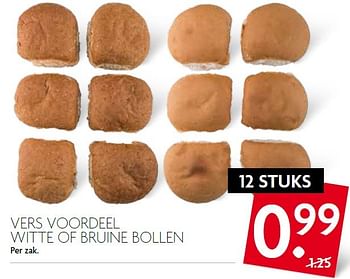 Aanbiedingen Vers voordeel witte of bruine bollen - Huismerk - Deka Markt - Geldig van 04/10/2015 tot 10/10/2015 bij Deka Markt