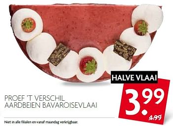 Aanbiedingen Proef `t verschil aardbeien bavaroisevlaai - Huismerk - Deka Markt - Geldig van 04/10/2015 tot 10/10/2015 bij Deka Markt
