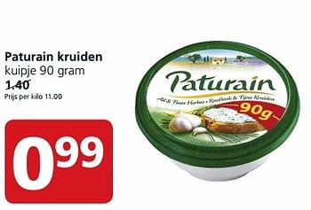 Aanbiedingen Paturain kruiden - Paturain - Geldig van 05/10/2015 tot 11/10/2015 bij Jan Linders