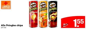 Aanbiedingen Pringles chips - Pringles - Geldig van 05/10/2015 tot 11/10/2015 bij Coop